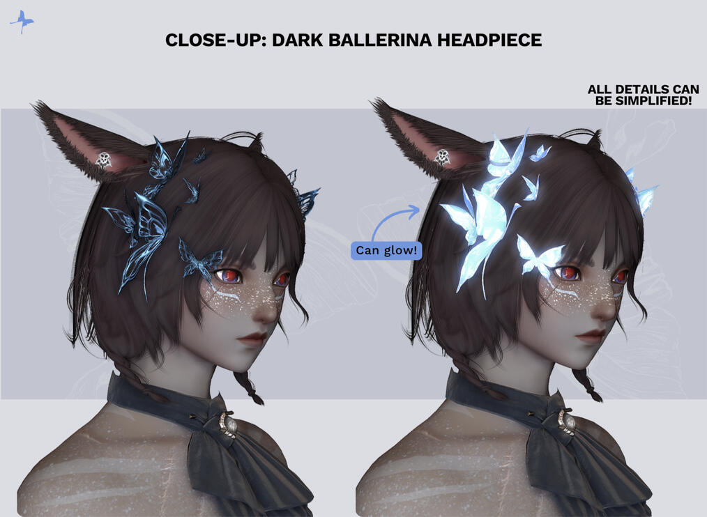 Outfit: dark ballerina details