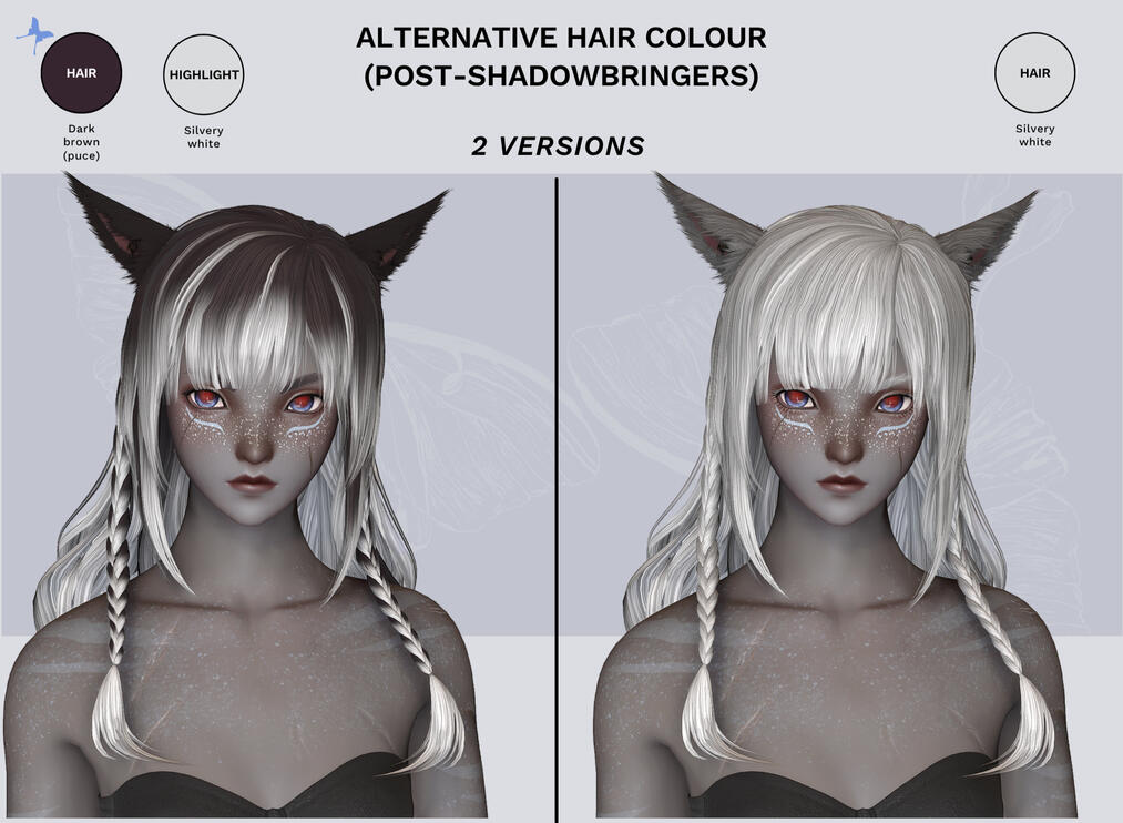 Hair: long braided style alt